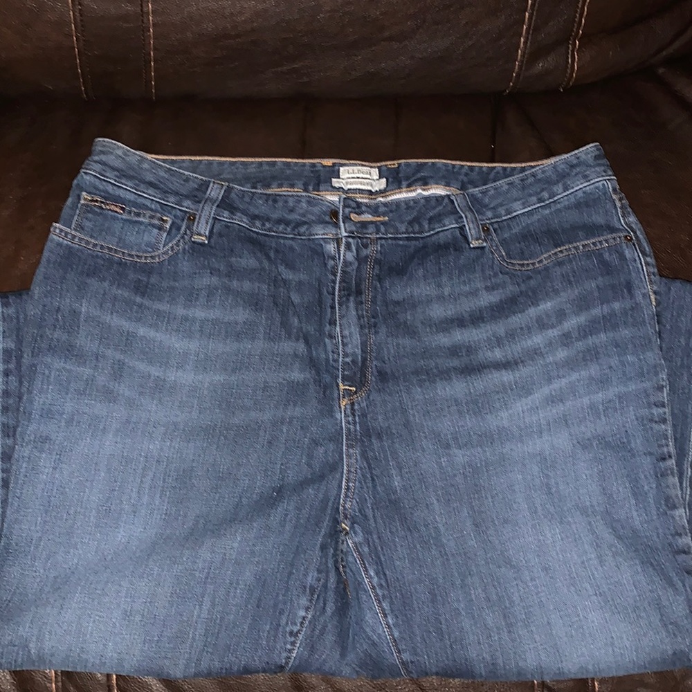 LLBean Favorite Fit Jeans.